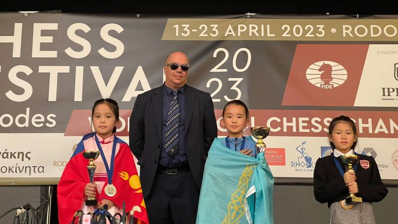 Шахматы 9 медалей Казахстан