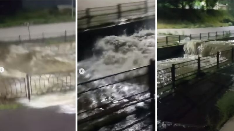 Подъем воды в каскадах Большой Алматинки В ДЧС прокомментировали видео