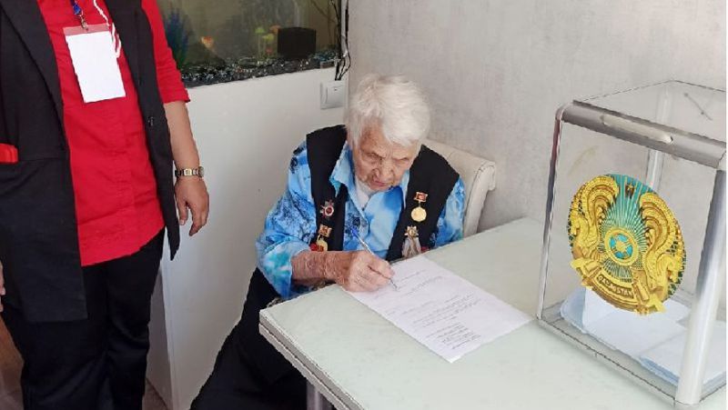 Нина Крылова Қазақстан, Қазақстандағы референдум, Алматы