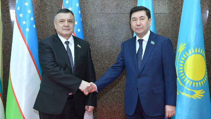 Спикеры палат парламентов Казахстана и Узбекистана 