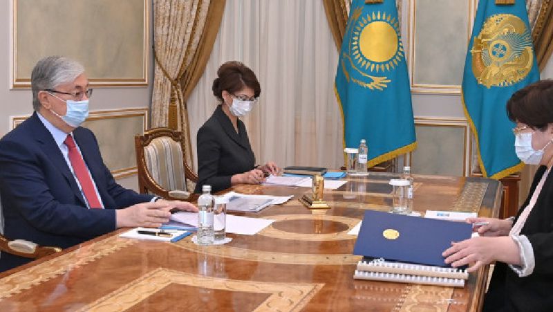 Токаев Азимова президент РК омбудсмен по правам человека