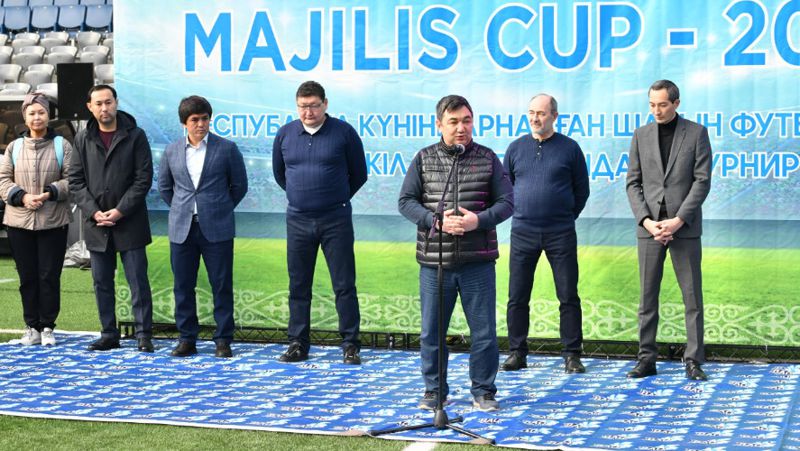 Футбольный турнир Majilis cap проходит в столице