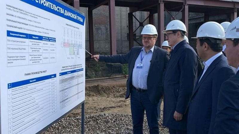 Алмасадам Сәтқалиев ҚР Энергетика министі, Петропавл, ЖЭС-2