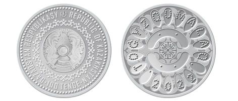 Национальный банк выпустил коллекционные монеты TOǴYZQUMALAQ, фото - Новости Zakon.kz от 17.12.2022 11:49