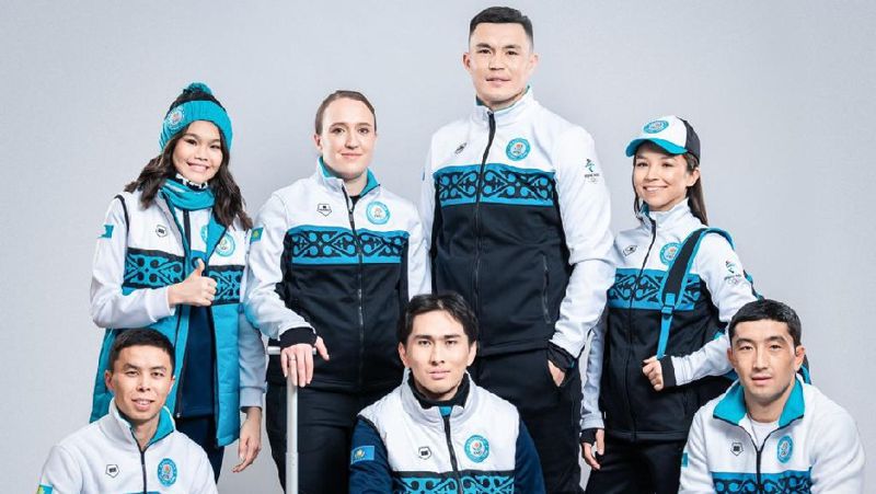 олимпийская форма сборной Казахстана