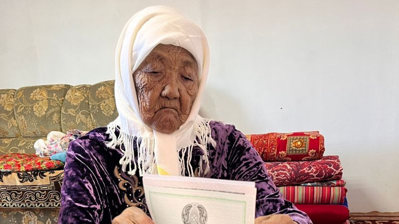 Жүзден асқан әже дауыс берді Қос ғасыр куәгері өз таңдауын жасады