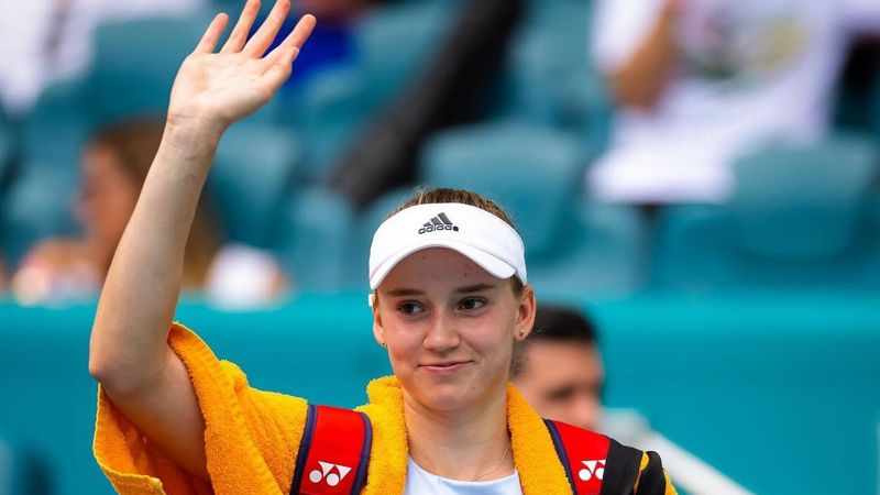 Елена Рыбакина Теннис Финал Майами