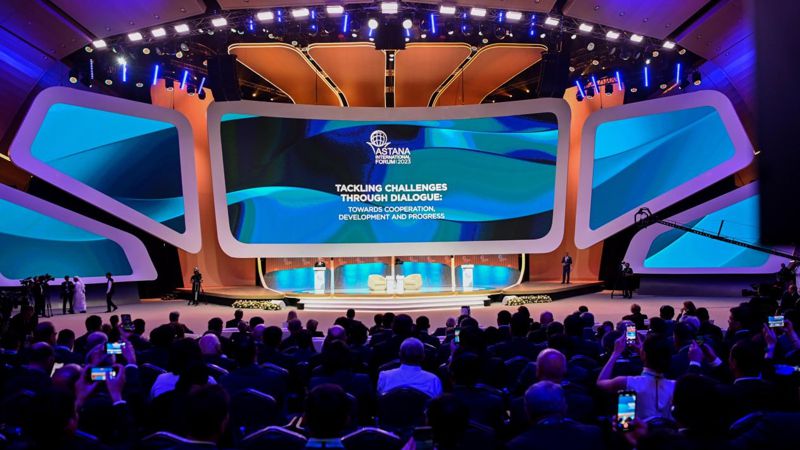 Токаев завершил выступление на МФА "мягким предострежением"