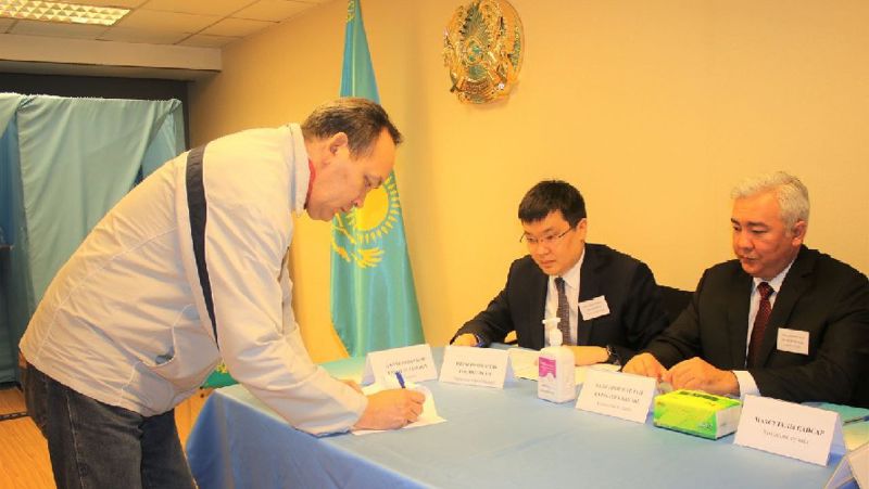 выборы президента Казахстана, голосование