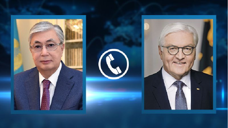 Президенты Казахстана и Германии