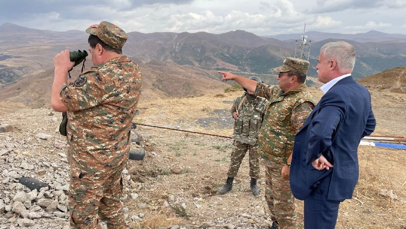 Станислав Зась, Армения Генсек ОДКБ побывал на границе Армении и Азербайджана