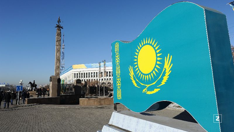 Флаг Казахстана День Независимости, празднование