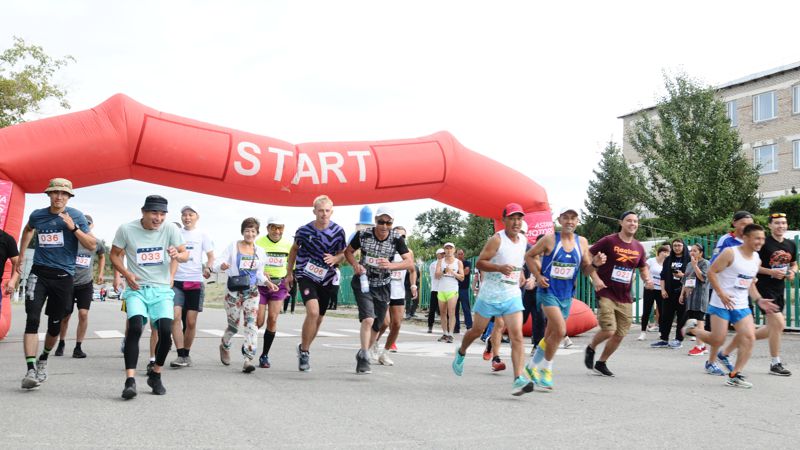 Более 150 участников собрал горный марафон 
