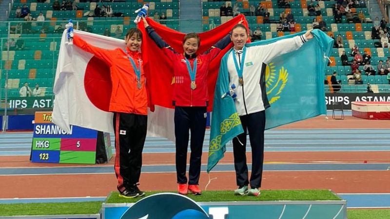 Легкая атлетика Бронза Астана 