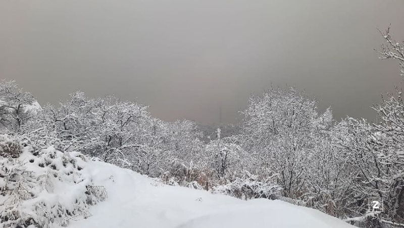 алматы, снегопад, фоторепортаж