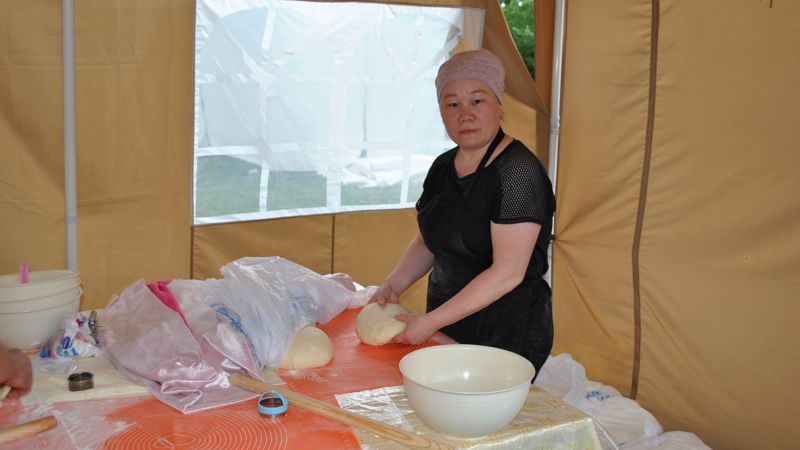 Казахстан Астана фестиваль баурсаки