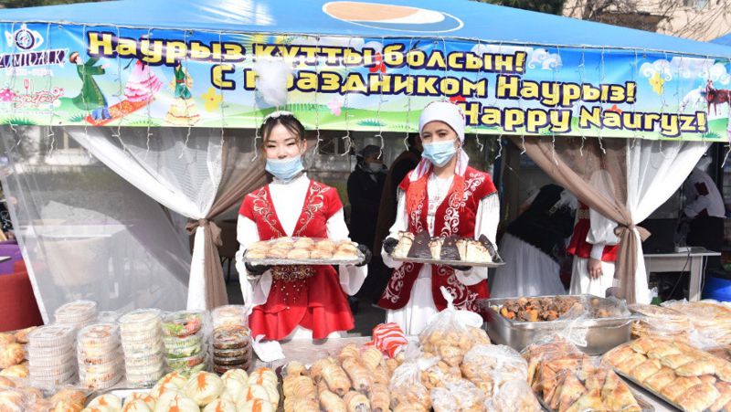 Шымкент, Наурыз Соревновались рестораны