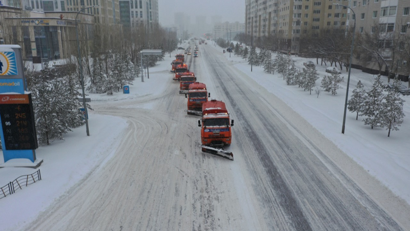 дорога уборка снега, прогноз