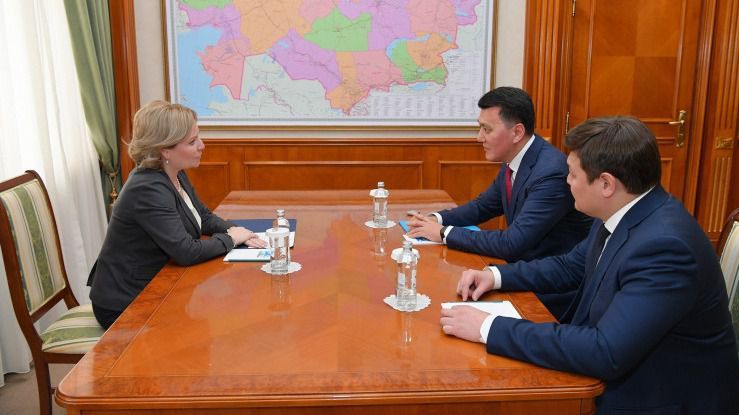 Ерлан Қарин Ресейдің Мәдениет министрімен кездесті Кездесу
