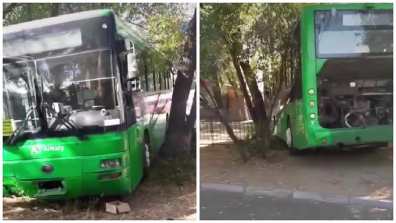 В Алматы водителя автобуса премировали за предотвращение ДТП