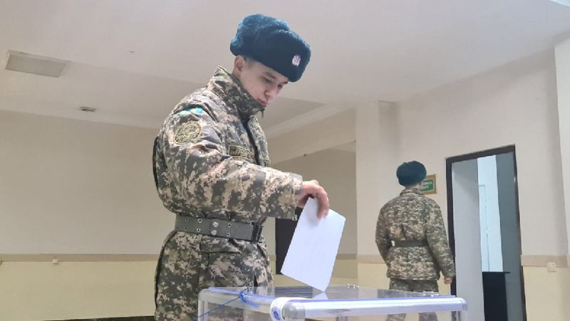 Выборы президента-2022 Военнослужащие проголосовали за президента