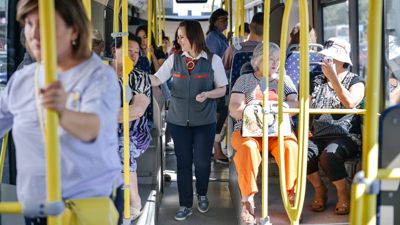 11 автобусных маршрутов изменили в Астане из-за дорожного ремонта