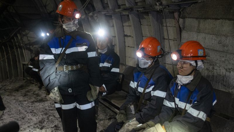 Подземный пленэр на шахте АО "АрселорМиттал Темиртау"
