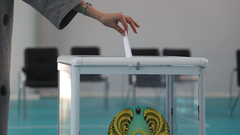 Бюллетень салатын жәшік Аудан және республикалық маңызы бар қалалар әкімдерін сайлау
