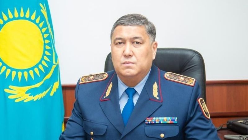 Уволен начальник департамента полиции области Жетісу Атыгай Арыстанов  