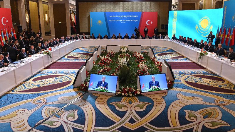 Турция, Казахстан, сотрудничество, укрепление, Касым-Жомарт Токаев, выступление