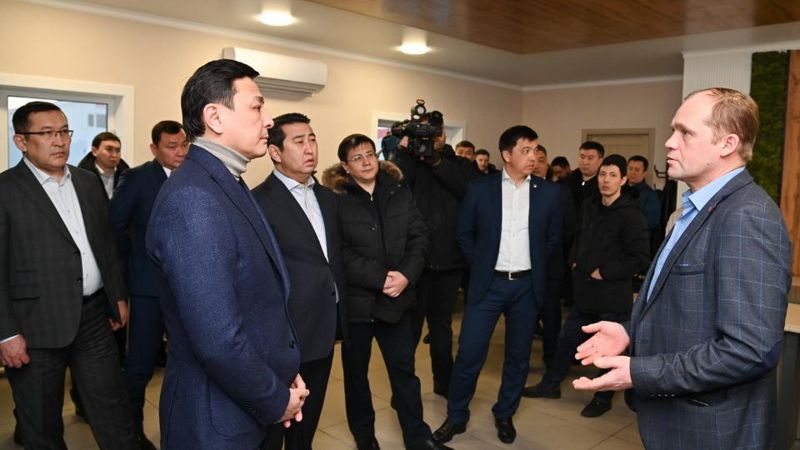 Алтай Кульгинов, СКО Общежитие, медцентры, школы: Алтай Кульгинов ознакомился с ходом реализации нацпроектов в СКО