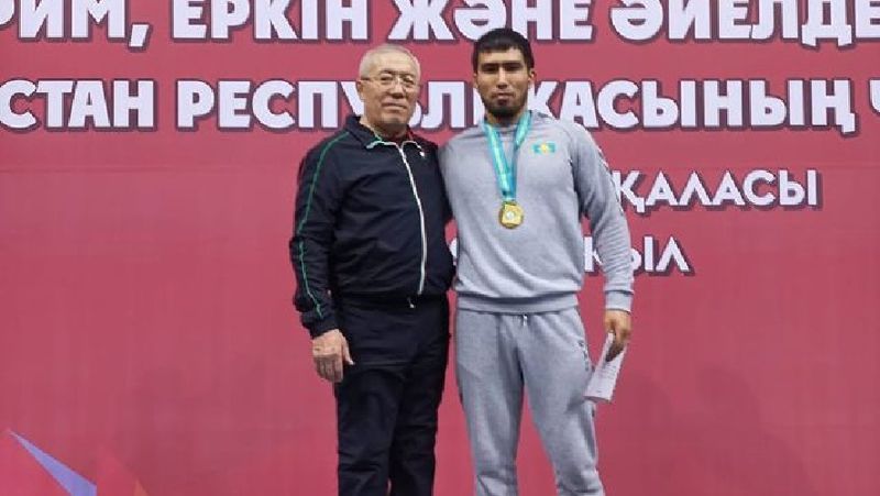 Максат Ережепов Борьба ЧА Медаль