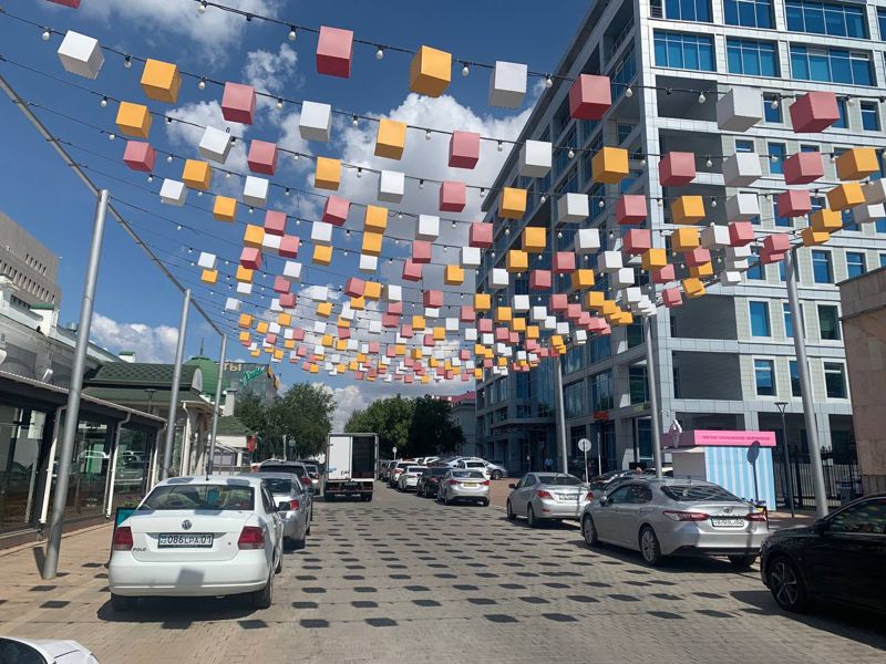 Казахстан Астана променад