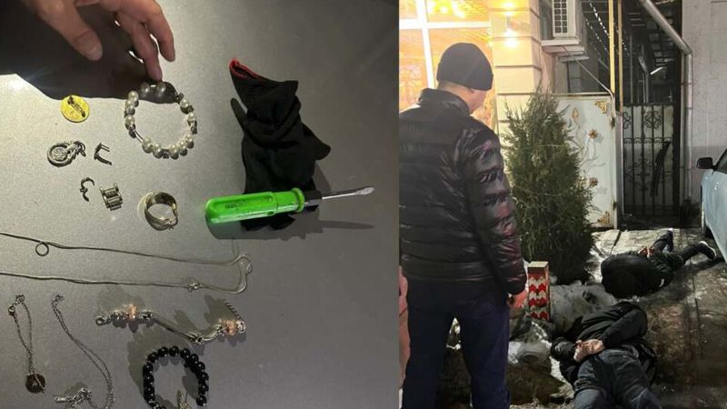 Пәтер Пәтер ұрылары ұсталды