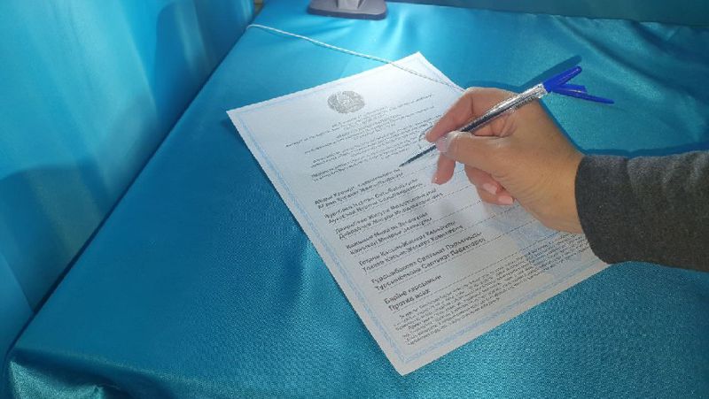 ЦИК представила данные о явке казахстанцев на выборы президента