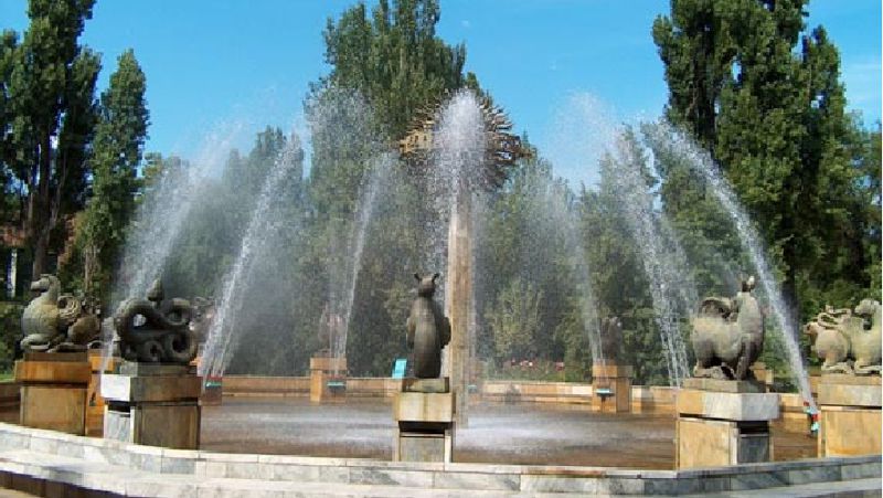  фонтана «Восточный Календарь», алматы 