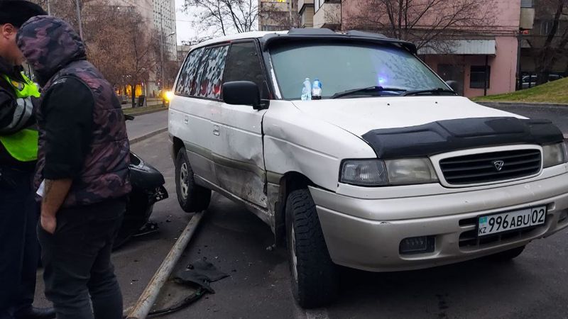 ДТП на Тулебаева