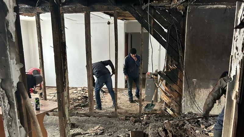 Семьям погорельцев отремонтировали квартиры в Акмолинской области