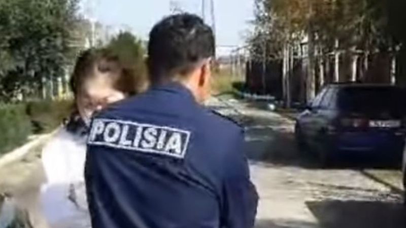 Кадр с места происшествия Пьяный произвол: казахстанка потребовала наказать полицейского, в ДП назвали его самозванцем
