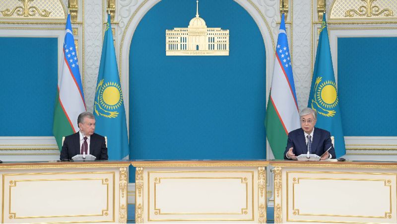 Касым-Жомарт Токаев, Шавкат Мирзиёев встреча, сотрудничество