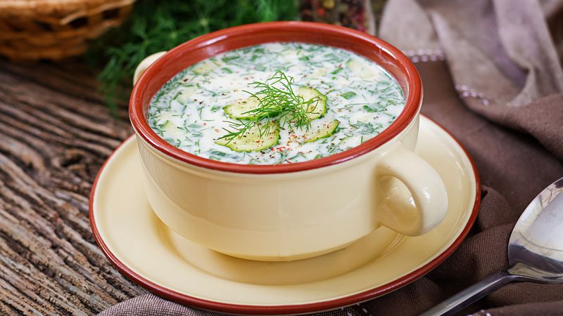 суп, рецепты окрошки