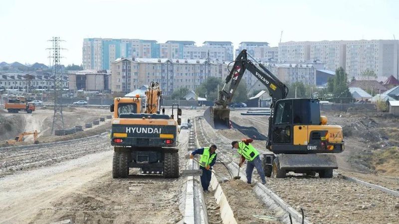 Шымкентте жол салынады
