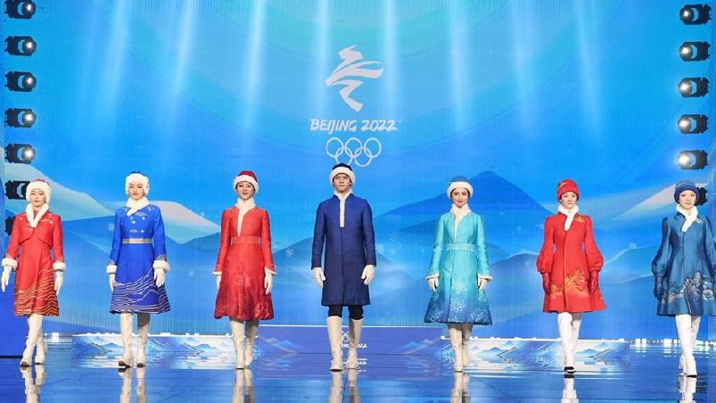 Форма награждающих Пекин Олимпиада-2022 старт 23 дня