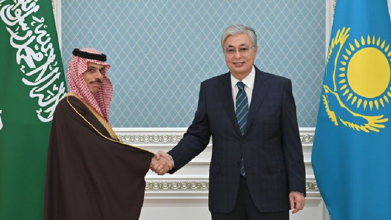 Тоқаев пен Сауд Арабиясының Сыртқы істер министрі