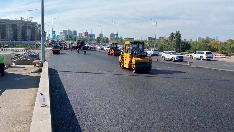 Мост по улице Сарайшык Частично перекроют из-за ремонта