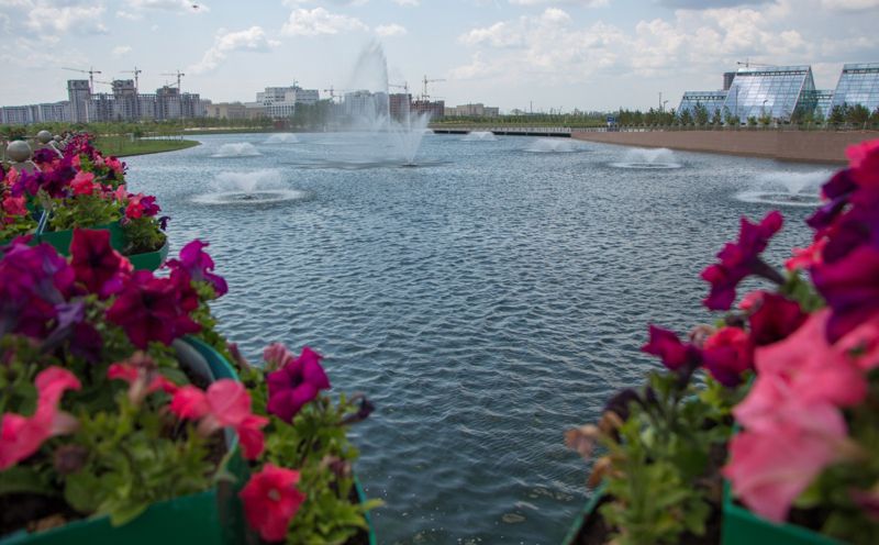 Казахстан Астана Ботсад