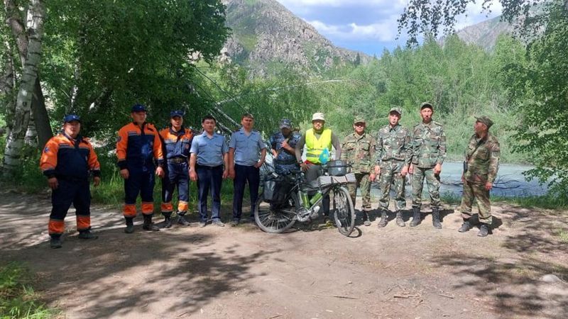 Дамир Кушеев пен құтқарушылар Бұрқан бұлақ, Жетіс облысы ТЖД, тиктокер