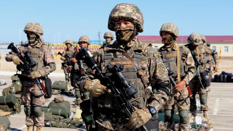 начало призыва на воинские сборы в Казахстане