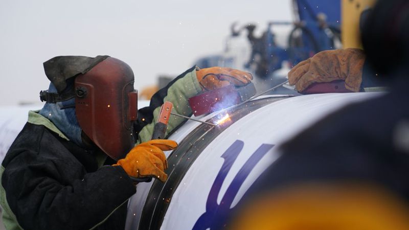 В Мангистауской области начато строительство нового магистрального газопровода
