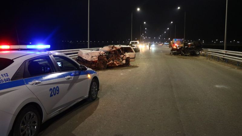 Два человека погибли в результате ДТП на путепроводе через БАКАД